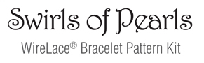 Swirls of Pearls Template Kit